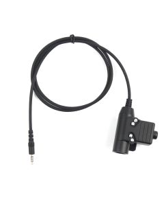Yinitone Tacical U94PTT Headset Adapter for Mobile Phone 3.5mm Headset Key Switch PTT