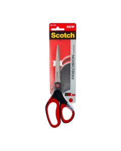 Scotch Precision Scissors 200mm Red/Grey 1448 - 7000034000