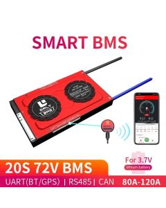 DALY BMS 20S 72V 80A 100A 120A 18650 Smart Li-ion Bluetooth 485 to USB Device CAN NTC UART Togther Lion LiFePO4 LTO Batteries