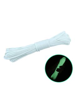 Nylon 20M Fluorescent Climbing Camping Tent Rope 9 Strands Luminous High-strength Paracord