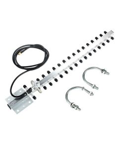 RP-SMA 2.4GHz 25dBi Directional Outdoor WiFi Antenna Wireless Yagi Antenna with Cable for Extending WiFi Coverage