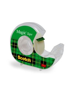 Scotch Magic Invisible Tape 19mm x 25m + Handheld Dispenser 7100088409