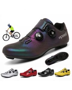 Athletic Bicycle Shoes Self-locking Road Bike Shoes Breathable Soft Women Men Cycling Sneakers