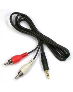 1.5M RCA to 3.5mm Audio Cable for Surround Stereo Super Bass Wireless Speakers