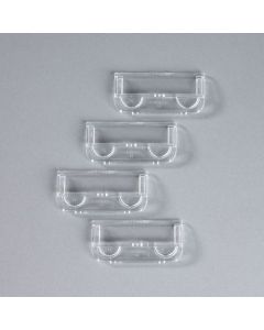 Rexel Crystalfile Suspension File Plastic Tabs Clear (Pack 50) 78020