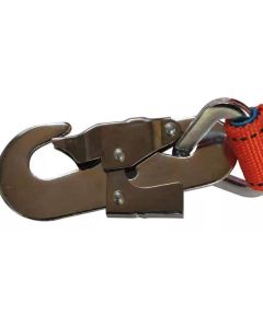 Safety Rope Snap Hook Carabiner Anti-abrasion Rock Climbing Camping Mountaineering Security Buckle