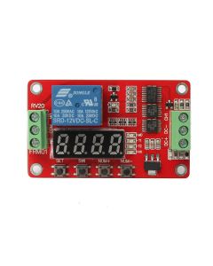 FRM01 12V 1 Channel Multifunction Relay Module Loop Delay Timer Switch Self-Locking PLC Cycle Timer Module Delay Time Switch