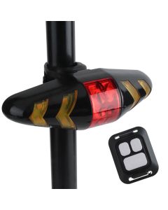 Wireless Rear Lamp Smart Bike Taillight Remote Turn Signal Lights Bicycle LED Taillight Easily Installation Personal Bicycle Part