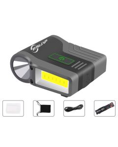 Induction Cap Clip Light Portable COB LED Fishing Headlamp USB Rechargeable Flashlight Cap Head Torch Light For Outdoor Fishing