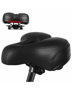 Comfort Bike Saddle Reflective Shockproof Breathable MTB Bicycle Seat Spring Bike Cushion Seat Outdoor Cycling