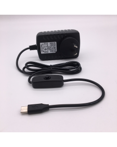 5V 3A Type-C Power Supply US/EU/AU/UK Plug with ON/OFF Switch Power Supply Connector for Raspberry Pi 4