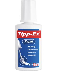 Tipp-Ex Rapid Correction Fluid Bottle 20ml White (Pack 10) - 8859924