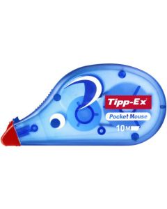 Tipp-Ex Pocket Mouse Correction Tape Roller 4.2mmx10m White (Pack 10) - 8207892