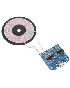 Qi Wireless Charging Receiver Charger Module Micro USB Mobile Phone Charger Board DC 5V 2A 10W for Electronic Diy