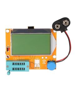 Geekcreit LCR-T4 12864 LCD Graphical Transistor Tester Resistance Capacitance ESR SCR Meter