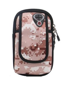 Outdoor Sports Arm Bag Wrist Arm Bag Mobile Phone Package Camouflage Printing Shockproof