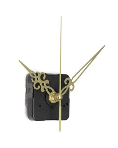 5pcs Gold Hands DIY Quartz Wall Clock Spindle Movement Mechanism