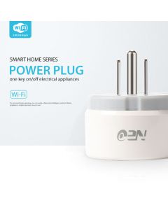 16A Tuya Mini Smart Plug WiFi Smart Socket US Plug Type Power Monitor Wireless Control Compatible Alexa Google Home