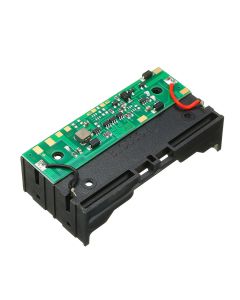 5V 2*18650 Lithium Battery Charging UPS Uninterrupted Protection Integrated Board Boost Module With Battery Holder