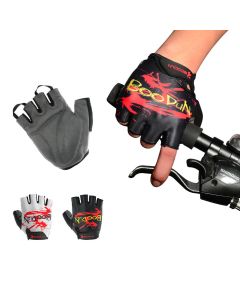 BOODUN Half-Finger Riding Glove Men And Women Summer Outdoor Motorcycle Riding Cycling Protective Finger Gloves