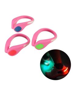 Outdoor Sports Clip LED Shoe Light Night Safety Running Cycling Plastic Light