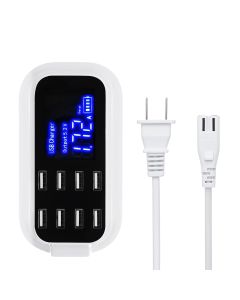 8A 8 Ports USB Fast Charging Smart Battery Charger HUB For Phone