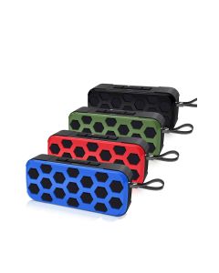 NewRixing NR-3019FM Outdoor Wireless Speaker Wireless bluetooth Speaker FM Radio Hands Free Calling USB Flash Drive TF Card AUX Input TWS Connection.