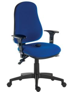 Ergo Comfort Air High Back Fabric Ergonomic Operator Office Chair with Arms Blue - 9500AIRBLUE/0270