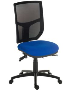 Ergo Comfort Mesh Back Ergonomic Operator Office Chair without Arms Blue - 9500MESH-BLU