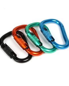 XINDA Q9703 Quick-hanging Downhill Safety Caving Automatic Master Lock Pear-type HMS Climbing