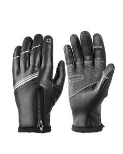 WEST BIKING Winter Cycling Gloves Touch Screen MTB Bike Glove Warm Fleece Thermal Ski Fishing Men Motorcycle Gloves