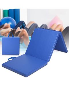 70232inch 3 Folds Gymnastics Mat Yoga Exercise Gym Portable Airtrack Panel Tumbling Climbing Pilat