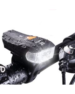 600LM XPG + 2 LED Bicycle German Standard Smart Sensor Warning Light Bike Front Light Headlight