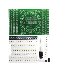 10Pcs DIY SMD Rotating LED SMD Components Soldering Practice Board Skill Training Kit
