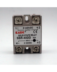 SSR -25DD/ 40DD DC Control DC SSR White Shell Single Phase Solid State Relay