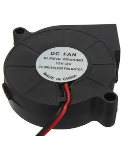3D Printer 12V DC 50mm Blow Radial Cooling Fan