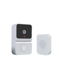 Tuya 2.4G WiFi Video Doorbell Wireless HD Night Vision Remote Phone Monitoring Two-way Intercom Alarm Notification Push Motion Detection Intelligent Camera Door Bell