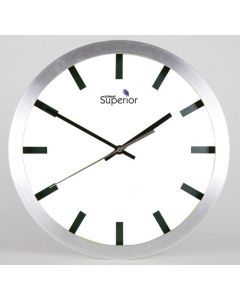 Seco Quartz Aluminium Wall Clock 300mm Diameter - A1209K