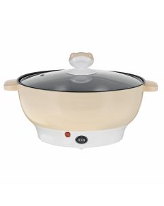 28cm Multifunctional Non-stick Electric Hot Pot Rice Cooker Steaming Frying
