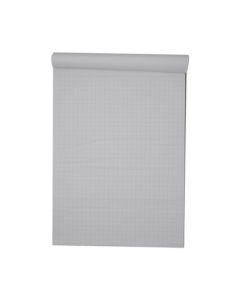 Rhino A1 Recycled Flipchart Pad 40 Leaf 20mm Squared With Plain Reverse (Pack 5) - SRFC-4