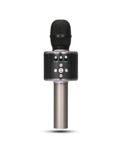 Wireless bluetooth Karaoke Microphone Speaker Handheld Cordless KTV MIC Stereo Speaker Music Player