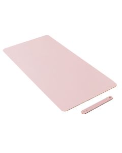 90*43cm Cork Double-sided Use Mouse Pad Rollable PU Leather Anti-scratch Desk Mat Gaming Keyboard Pad for Home Office