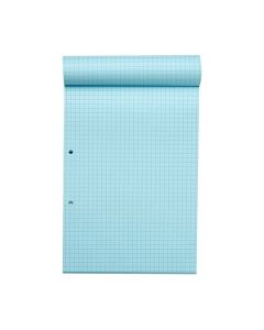 Rhino A4 Special Refill Pad 50 Leaf 7mm Squared Blue Tinted Paper (Pack of 6) - HABQ-8