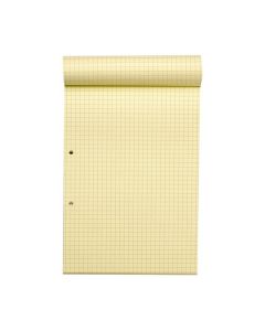 Rhino A4 Special Refill Pad 100 Page 7mm Squared Yellow Tinted Paper (Pack 6) - HAYQ-4