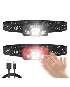 XPE/XPG LED Headlamp 3 Modes USB Rechargeable Tactical Torch Light Outdoor Camping Cycling