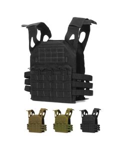 Oxford Cloth Adjustable Tactical Vest Military Molle Combat Assault Protective Clothes CS Shooting Hunting Vest