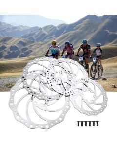 BIKIGHT Bicycle Brake Disc Rotor Outdoor Cycling Bike Wheels Front Rear Rotors Bike Accessories