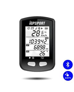 iGPSPORT iGS10S Bike Computer With Wireless bluetooth 5.0 ANT+ Heart Rate Monitor And Speed Cadence Sensor Connection Waterproof Bike Speedometer Bicycle Computer
