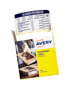 Avery Food Traceability Labels 98x40mm (Pack 300) - ETIHACCP.UK