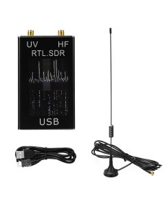 100KHz-1.7GHz Full Band UV HF RTL-SDR USB Tuner Receiver USB Dongle with RTL2832U R820T2 Ham Radio RTL SDR